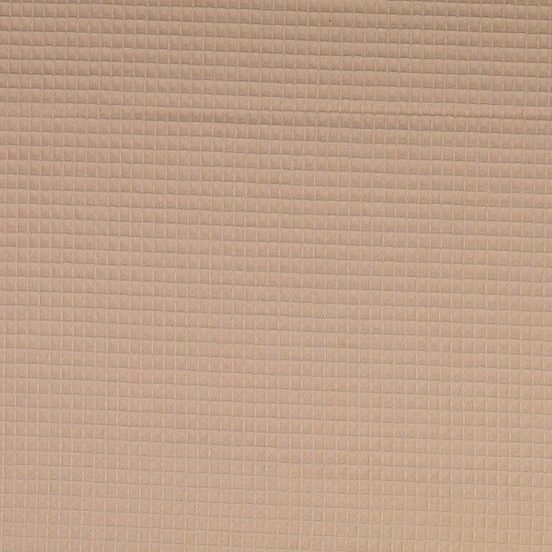 Waffelpiqué fabrik Beige matt 