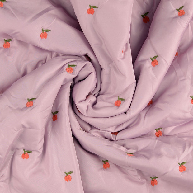 Woven Polyester tissu vieux rose 