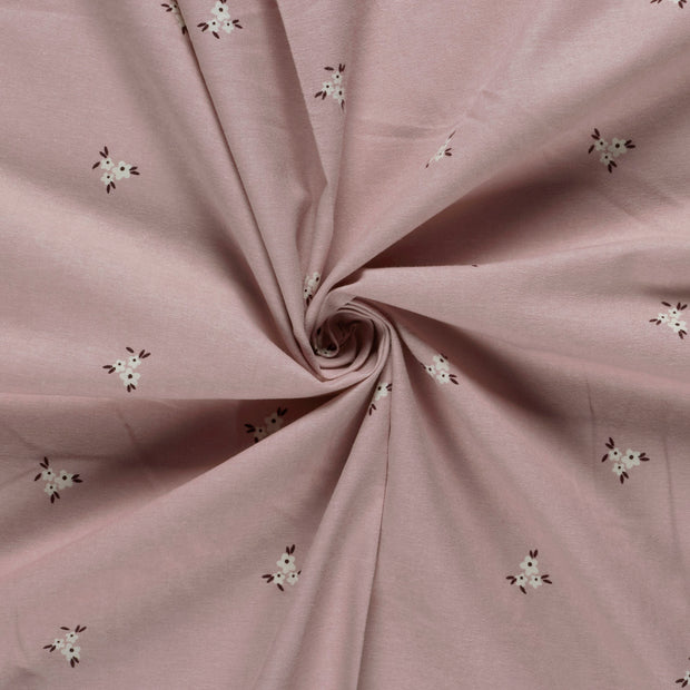 Flanelle tissu Nude imprimé 