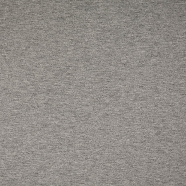 French Terry tissu Unicolore gris
