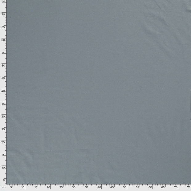 Jersey fabric Unicolour Steel Blue