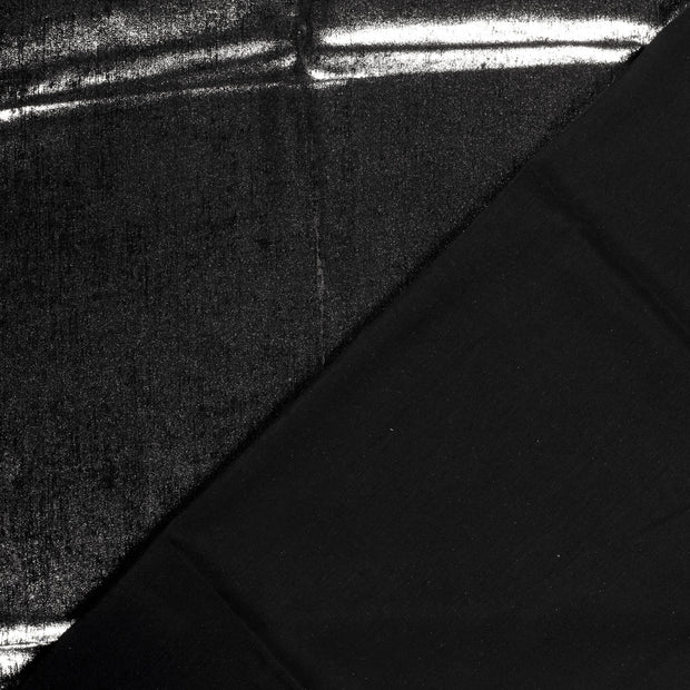 Satin tissu Unicolore enduit 