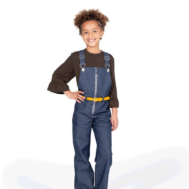 Denim Stretch tissu Unicolore Pré-lavé 