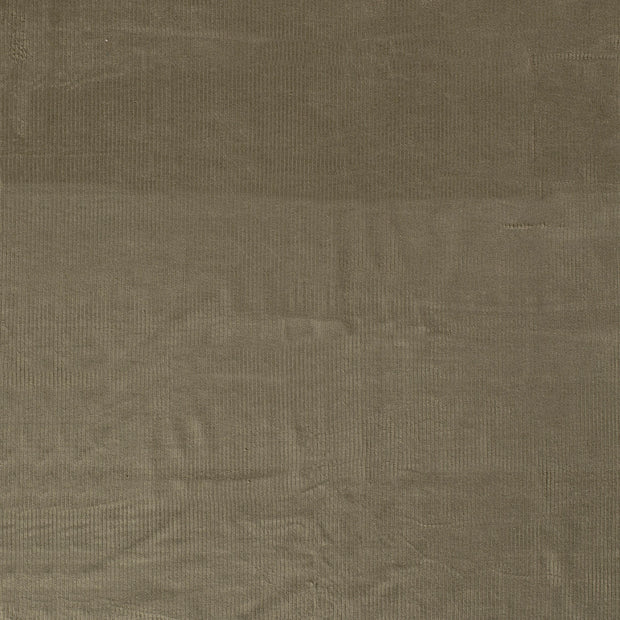 Jumbo Cord Stretch 6w fabric Khaki Green matte 