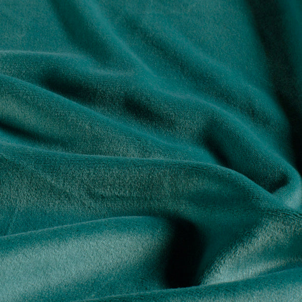 Supersoft Velvet fabric Unicolour Petrol