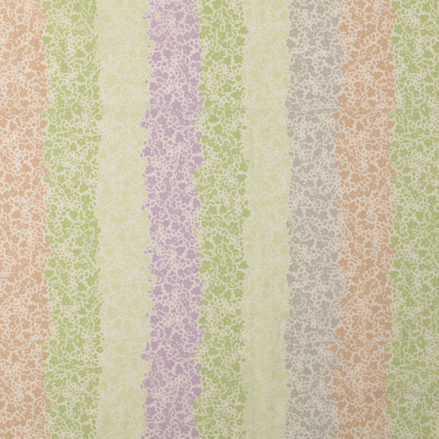 Voile fabric Flowers Lila