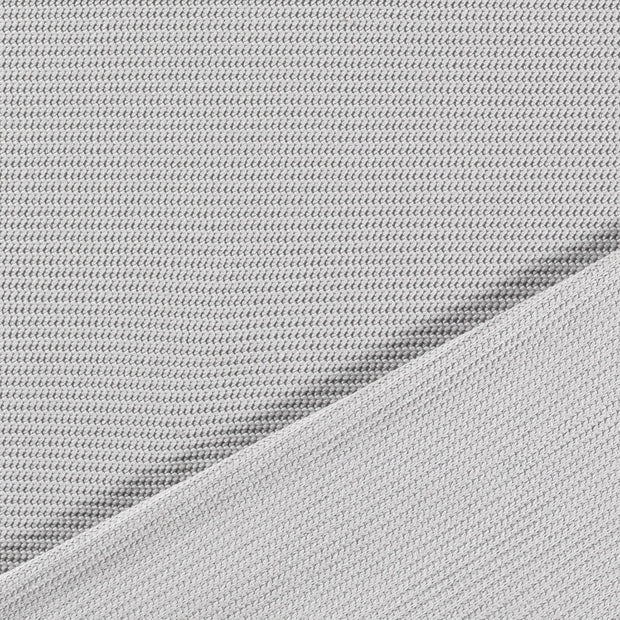 Heavy Knit fabrik Hellgrau 