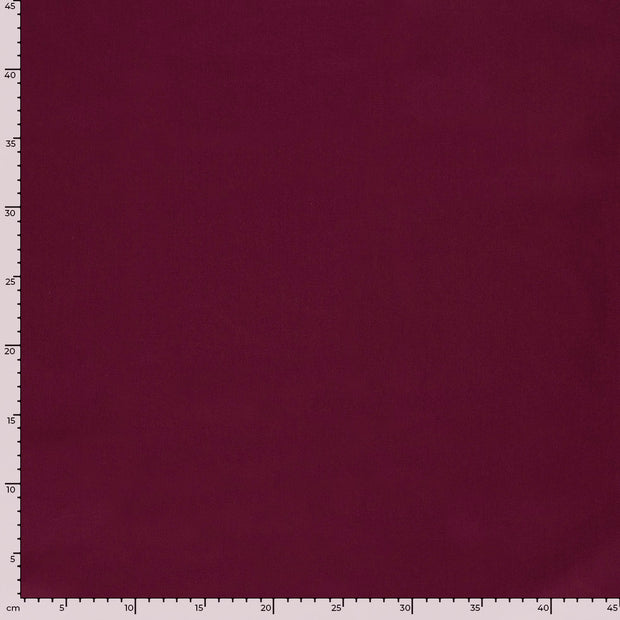 Workwear Twill fabric Unicolour Bordeaux