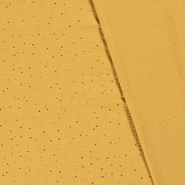 Muslin fabric Dots dew drops 