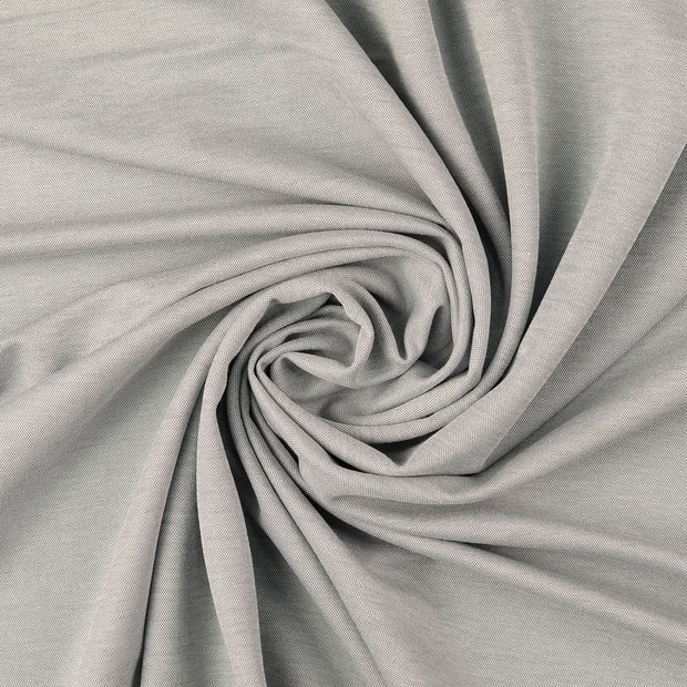 Jersey de Viscose tissu Gris 
