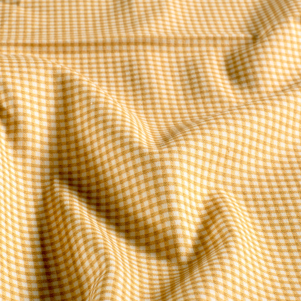 Cretonne tissu Carreaux Beige