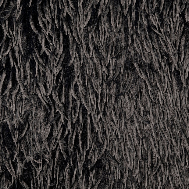 Gestrickter Jacquard fabrik Uni Schwarz