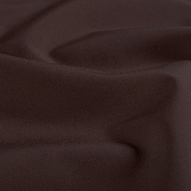 Softshell tissu Unicolore Marron Foncé