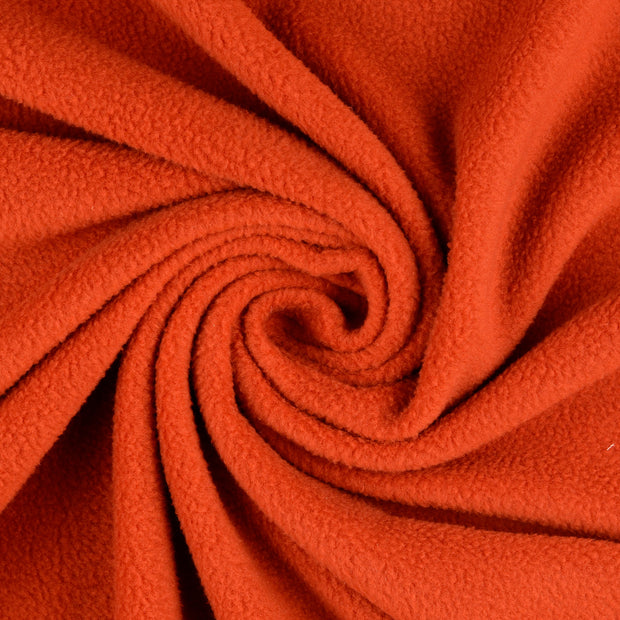 Polar Fleece fabrik Ziegel gebürstet 