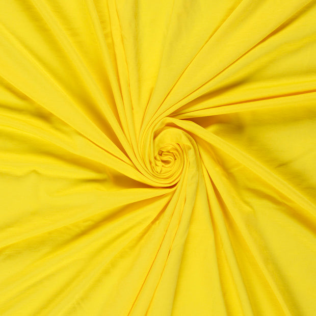 Jersey de Bambou tissu Jaune 