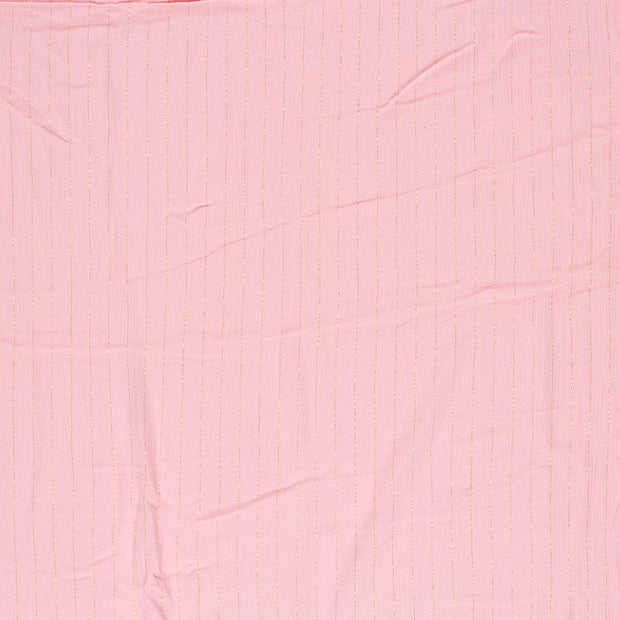 Krepp fabrik Rosa halb transparent 