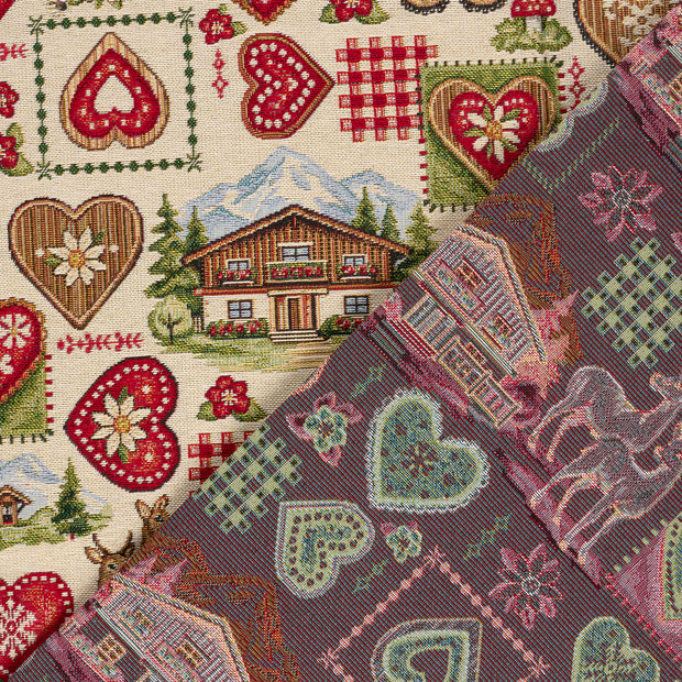 Gobeline fabrik Gebirge Jacquard 
