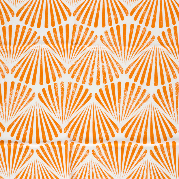 Bambus Poplin fabrik Orange matt 