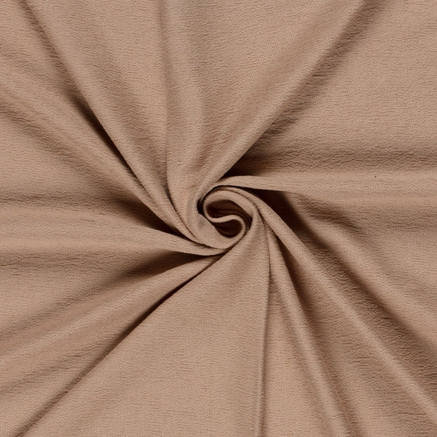Terry Crêpe tissu Nude 