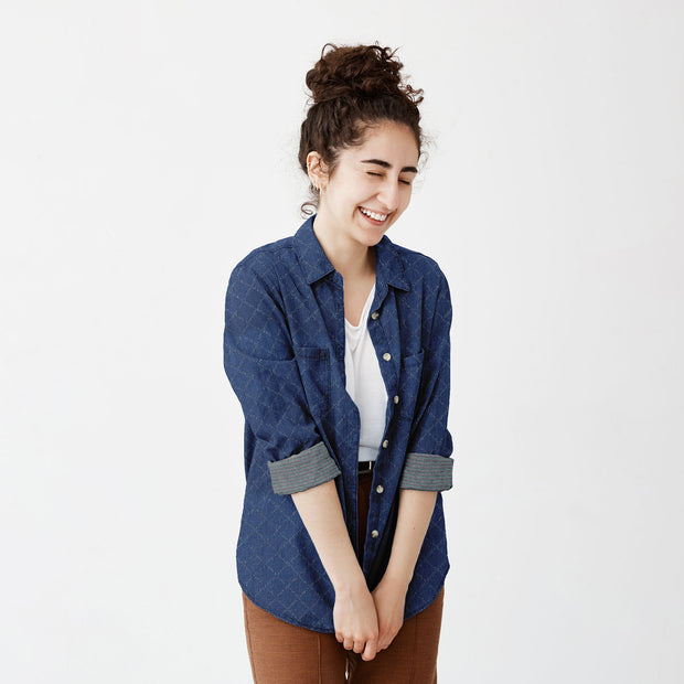 Jeans tissu Carreaux 