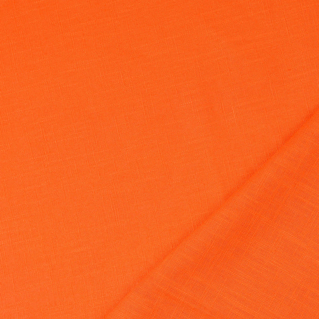 Leinen fabrik orange 