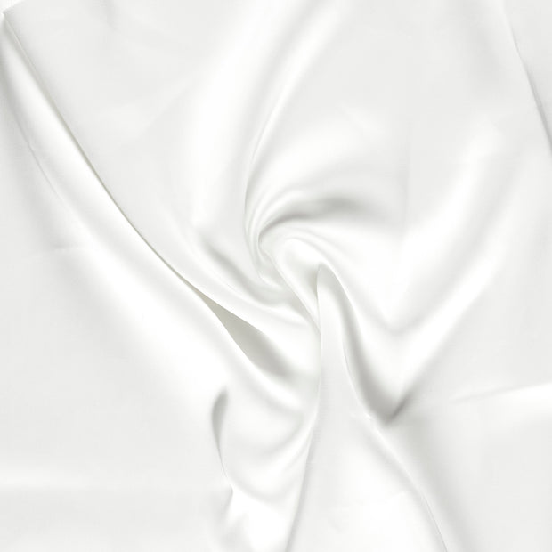 Satin fabric Off White bounded 