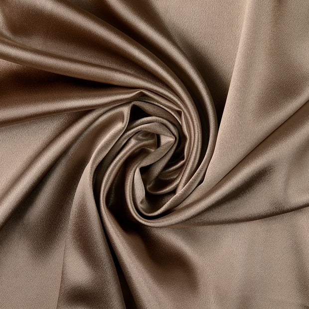 Satin Velvet fabrik Beige 