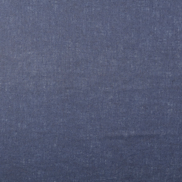 Leinen fabrik Uni Indigoblau