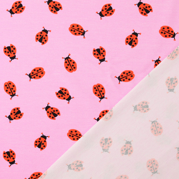 Jersey tissu Rose imprimé numérique 