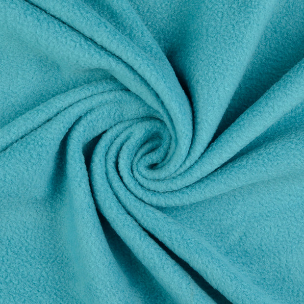 Polar Fleece fabrik Petrol gebürstet 