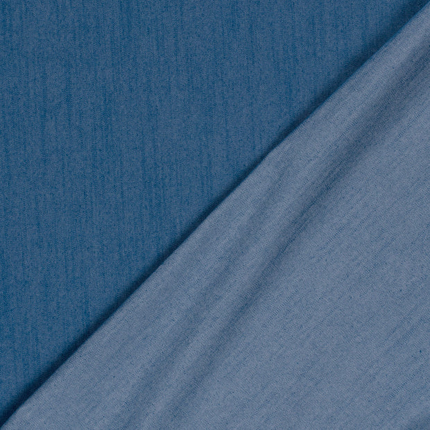 Denim Stretch fabric Unicolour slub 