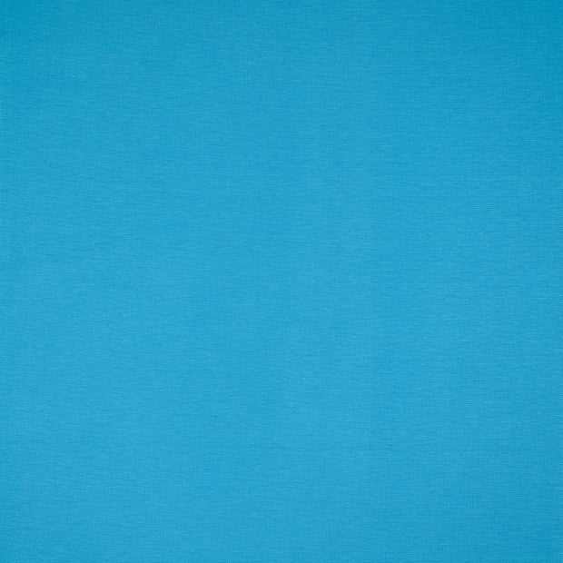 Heavy Knit fabrik Uni Turquoise