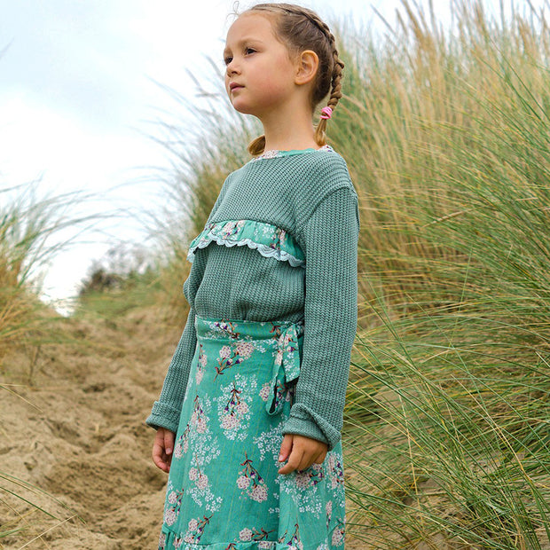 Heavy Knit fabrik Kabelstoff 