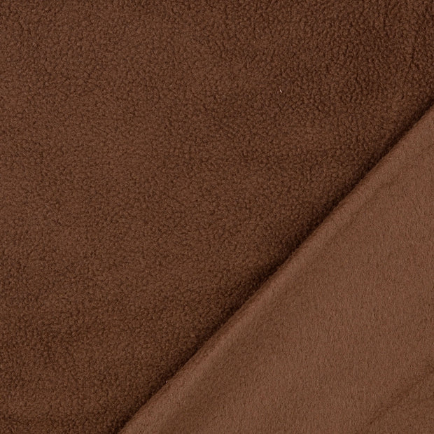 Polar Fleece fabrik Uni gebürstet 
