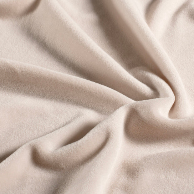 Supersoft Velvet fabric Unicolour Beige