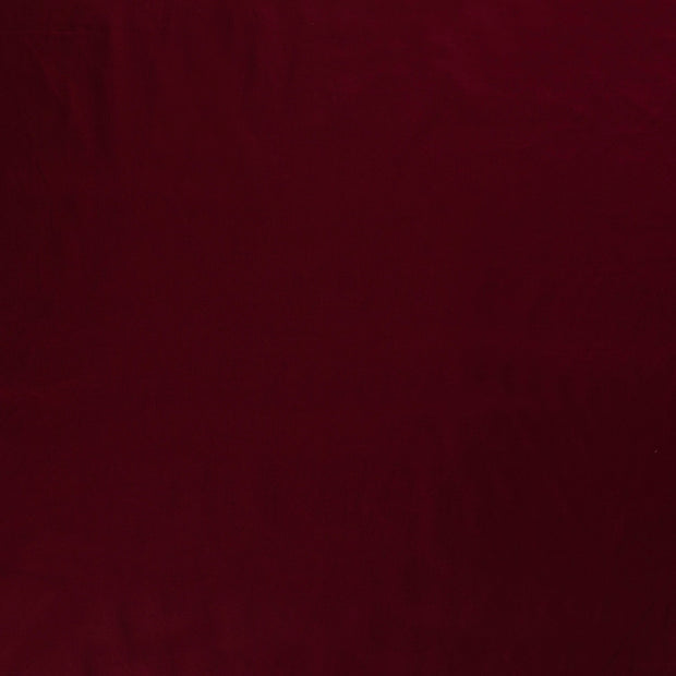 Popeline de Coton tissu Unicolore bordeaux