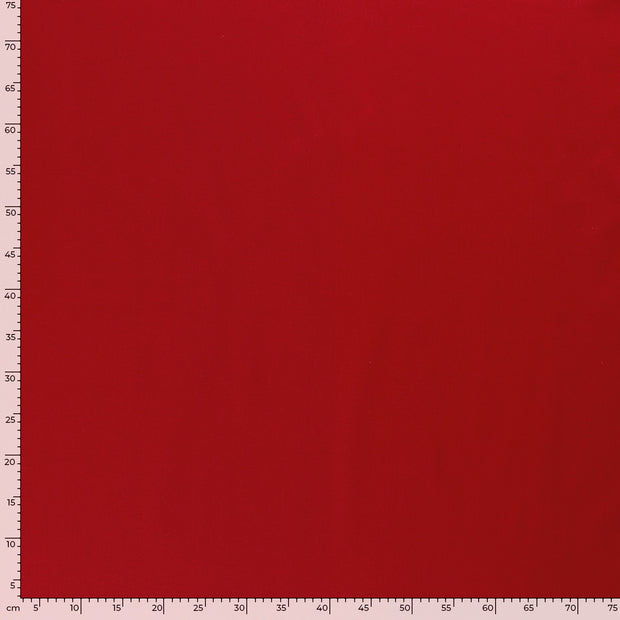 Twill Stretch fabrik Uni Rot