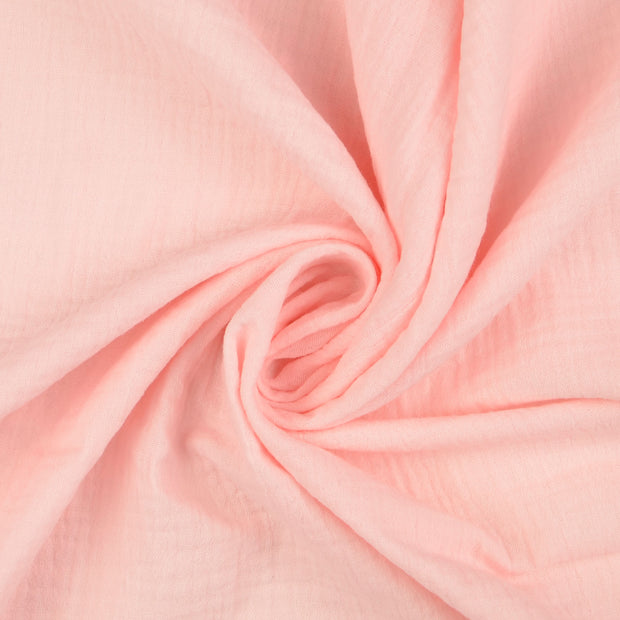 Musselin fabrik Helles Pink 