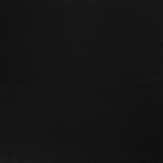 Knitted Waffle fabric Black matte 