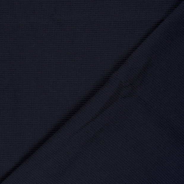 Waffle piqué fabric Unicolour 