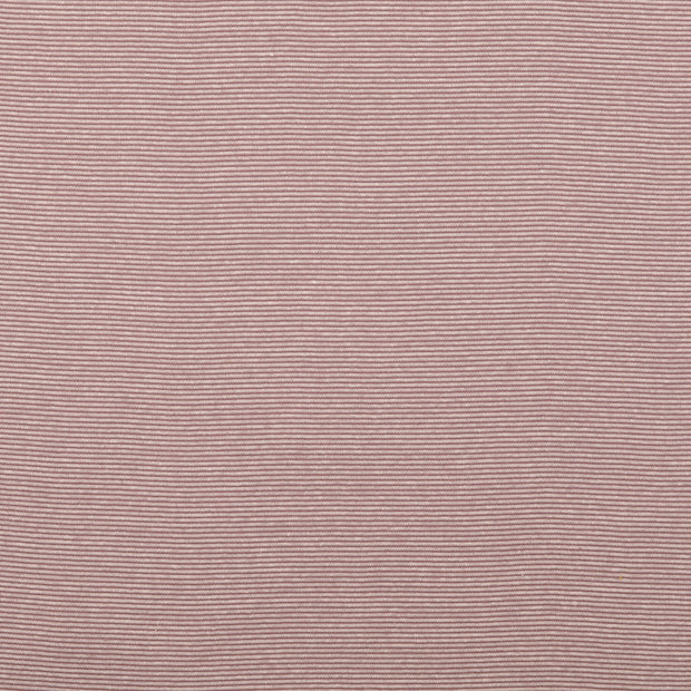 Bündchen Yarn Dyed fabrik Streifen Mauve