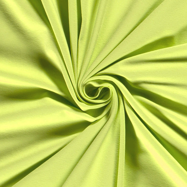 Jersey fabric Unicolour Lime Green