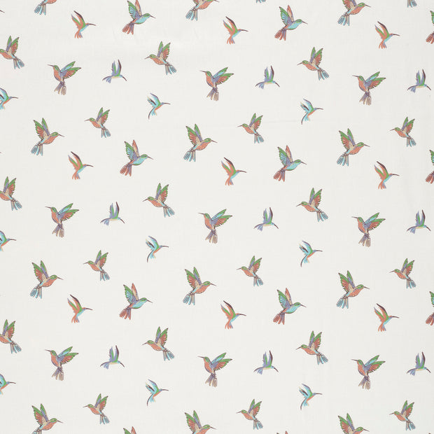 Cotton Poplin fabric Off White matte 