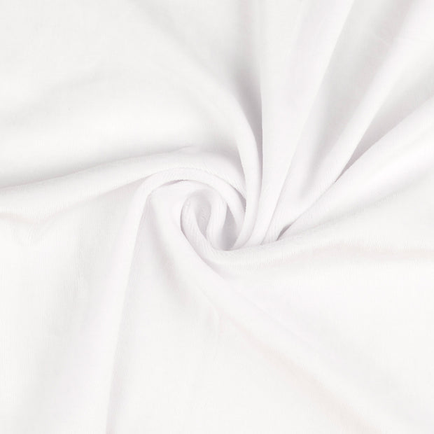 Nicky velours tissu Blanc optique 