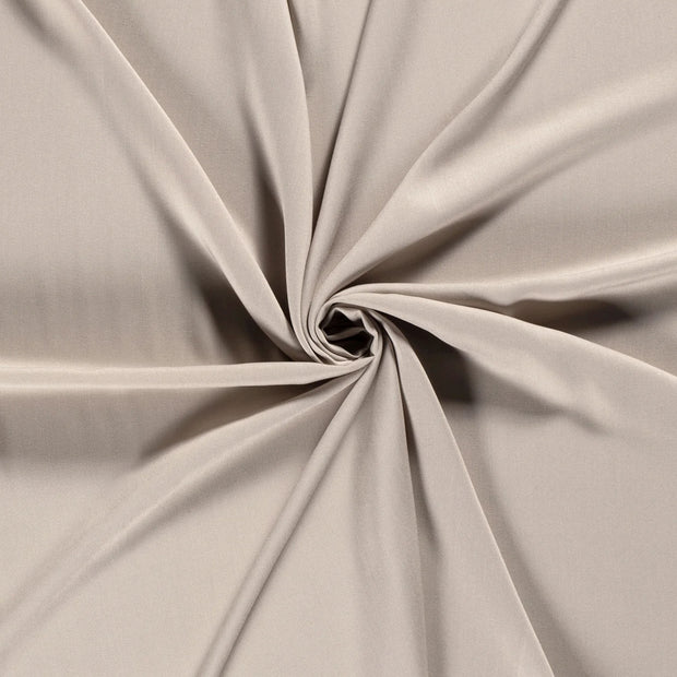 Viscose Poplin fabric Beige 