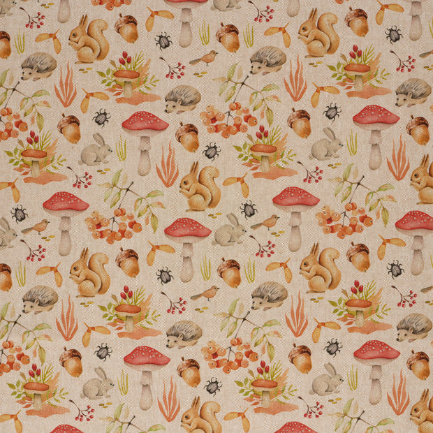 Aspect Lin tissu Beige mat 