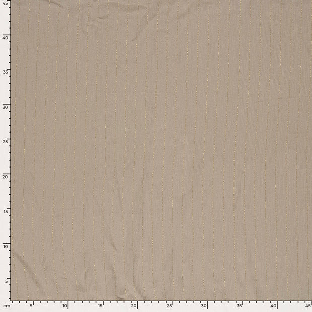 Krepp fabrik Uni Taupe