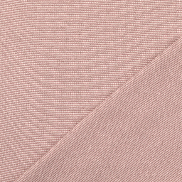 Bündchen Yarn Dyed fabrik Hellmauve 