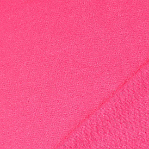 Lin tissu Fuchsia 