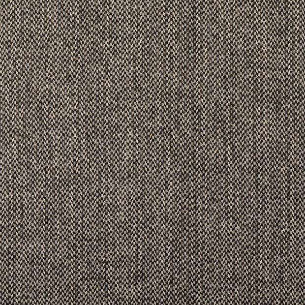 Tweed fabrik Fischgrat Schwarz